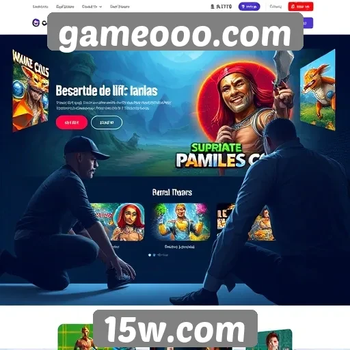 experiência do usuário no gameooo.com em destaque